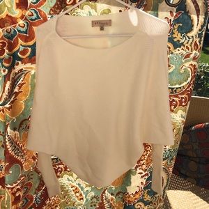 White philosophy sweater